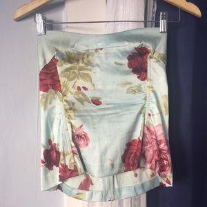 Dolce & Gabbana Tops - Dolce and Gabbana silk tube top Dolce & Gabbana Tops - Dolce and Gabbana silk tube top